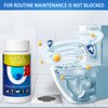 2 Pcs Pipe Dredge, Bubble Bombs Drain Cleaner, Powerful Sink and Drain Cleaner Magic Bubble Bombs Fast Foaming Pipe Cleaner Powder Dredge Agent for Kitchen Toilet Pipeline Quick Cleaning Tool