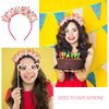 CUBACO Birthday Headband Birthday Girl Crown,Birthday Girl Headband Birthday Princess Headband Birthday Tiara for Women Hair Glitter For Kids,Suitable for Party Favors Decorations