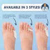 Dr. Frederick's Original Tailor's Bunion Shield Spacers - Soft Gel Bunionette Pads with Spacer - Tailors Bunion Pad Corrector - Fast Pain Relief for Men & Women - Pinky Toe Protection - 6 ct.