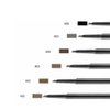 Magik 2-4 Pack Eyebrow Pencil Waterproof Smudge-proof Eyebrow Brush Microblading (Dark Brown, 4 Pack)