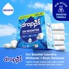 Dropps Oxi Booster Pods, Unscented (64 Count) - Chlorine-Free Bleach Alternative Biobased Laundry Whitener & Stain Remover