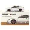 1:64 Scale Diecast Model Car Compatible with Nissan Silvia (S15) Vertex White Metallic Lamley Special Edition Global64 Series Limited Edition by Tarmac T64G-023-WH