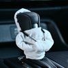 Car Shift Knob Hoodie,Automotive Interior Accessories,Fashionable Hooded Shirt, Funny Gear Shift Knob Shirt Sweater,Birthday Gift, Christmas Gift, Gift for Son Daughter wife Husband Friends.(White)