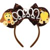 ZHENNAN Mouse Ears Headbands for Women, Glitter Slinky Dog Bows Ears Headbands, Slinky Dog Costume Cartoon Themed Events Birthday Party Decorations Hair Accessoires
