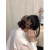 Big Bow Hair Clips for Women Girls Brown Bows for Hair Barrette Ribbon Bows for Adults Grosgrain Bowknot Hair Pins Sildes Womens Hair Accessories