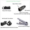 Gaobige Network Tool Kit for Cat5 Cat5e Cat6, 11 in 1 Portable Ethernet Cable Crimper Kit with a Ethernet Crimping Tool, 8p8c 6p6c Connectors rj45 rj11 Cat5 Cat6 Cable Tester, Punch Down Tool