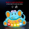 STEAM Life Baby Piano Toys 6 to 12 Months, Light Up Music Baby Toys for 0 6 9 12 18 Months, Early Learning Educational Toys for 1 Year Old Boys Girls Birthday Xmas Gifts