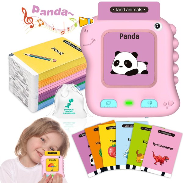Kids Toddler Talking Flash Cards with 234 Sight Words,Toddler Toys for 2 3 4 5 Year Old Boys Girls,Talking Flash Cards,Speech Therapy Toys,Preschool Learning Educational Toy Christmas