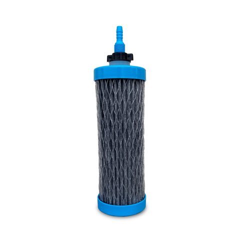 Sagan Life DuraFlo Replacement Water Filter for AquaBrick Water Purification System, Removes Bacteria, Virus, Parasites, Purifies ANY Non Salt Water; For Gravity Fed Water Filters (1 PK FILTER ONLY)