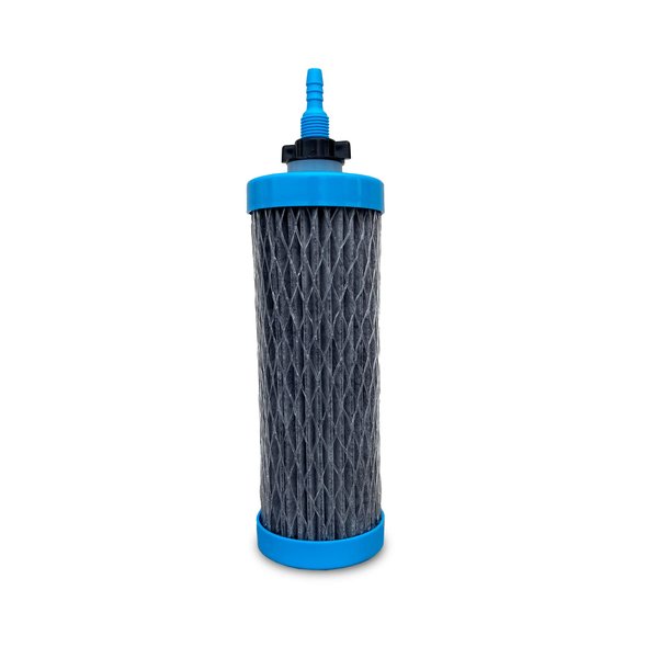 Sagan Life DuraFlo Replacement Water Filter for AquaBrick Water Purification System, Removes Bacteria, Virus, Parasites, Purifies ANY Non Salt Water; For Gravity Fed Water Filters (1 PK FILTER ONLY)