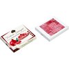 Cerez Pazari Turkish Delight with Pomegranate Flavour 200 gr Gourmet Small Size Snacks Gift Box No Nuts Sweet Luxury Traditional Confectionery Vegan Candy Dessert Glucose Free Lokum Approx.18 Pcs
