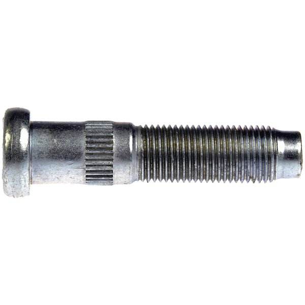 Dorman 610-419 Front 9/16-18 Serrated Wheel Stud - 0.619 In. Knurl, 2.580 In. Length Compatible with Select Dodge Models, 10 Pack