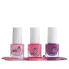 MISS NELLA SWEET LITTLE PACK, Nail Polish Set-Easy Pell off And Water Based Formula, 3 Colors of Nail Glitter set- Cheeky Bunny, Pink A Boo & Little Poppet, Perfect Kids Nail Polish
