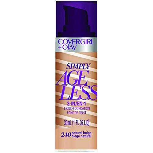 COVERGIRL &amp; Olay Simply Ageless 3 in 1 Liquid Foundation, (Pack of 6)6