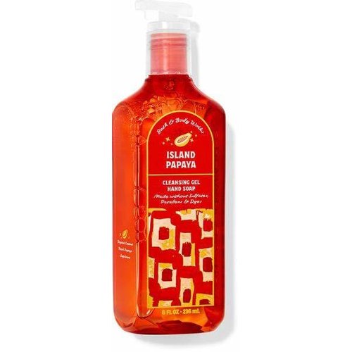 White Barn ISLAND PAPAYA Cleansing Gel Hand Soap 8 fl oz / 236 mL