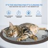 Bestio Cat Heating pad,D15 in Heated Dog Pad,Waterproof Thermostat Electric Puppy Heating Pad,Pet Heating Pad Outdoor for Puppy Kitten with One Blue Plush Cover