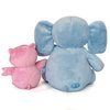 YOTTOY Mo Willems Collection | Pair of Elephant & Piggie Soft Stuffed Animal Plush Toys – 7” & 5” Sitting