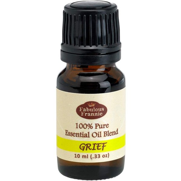 Fabulous Frannie Grief Essential Oil Blend 100% Pure, Undiluted Essential Oil Blend Bergamot, Chamomile, Cypress and Marjoram 10ml (Pack of1)