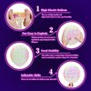 14 Inch UV Neon Balloons, UV Black Light Balloons Glow in the dark for Birthday Decorations Wedding Glow Party Supplies Blacklight Carnival (100 Pcs)