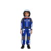 Spooktacular Creations Halloween Child Unisex Blue w/Black details Astronaut Costume for Party Favors (Small (5-7yr))