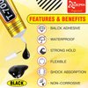 ALECPEA Upgrade T-7000 Black Adhesive Glue - 110ml | High-Performance Waterproof Adhesive for Precision Repairs, Perfect for Phone, Electronics, Jewelry, and Crafts