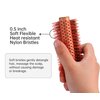 PERFEHAIR Small Round Hair Brush for Blow Drying, Multi-Function Round Hairbrush with Nylon & Boar Bristle, Perfect for Styling Men & Women's Medium, Short & Fine Hair -1.8 Inch