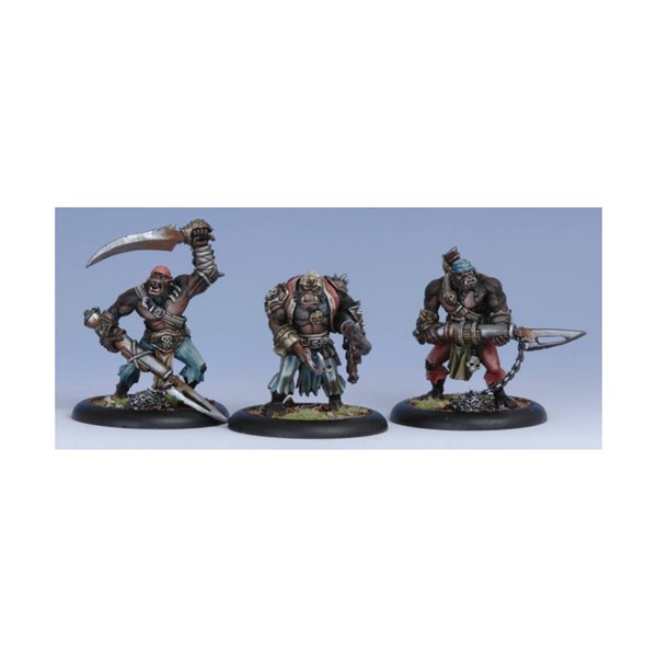 Warmachine Cryx Black Ogrun Boarding Party Unit