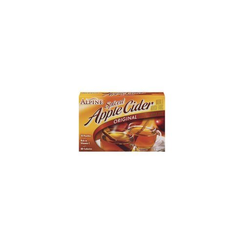 Alpine Spiced Apple Cider Original Instant Drink Mix, 10ct(Case of 2)