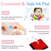 RNKP 20 Pack Craft Finger Ink Pad for Rubber Stamps, Washable Ink Pads for Kids, Applicable to Paper, Scrapbooking, Fabric, Wood……