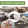 COVERCORNER Furniture Sliders for Hardwood Floors, Furniture Sliders for Carpeted Floors, 16 PCS 3 1/2 inch Combo Pack, Sliders for Moving Furniture, Furniture Movers Sliders
