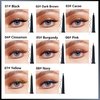 Witch's Pouch Gel Eyeliner Pencil Waterproof Smudge Proof, Long-Lasting Eye Liner Pencils, High-Intensity Colored Waterproof Eyeliner Pencil, Ultra-Smooth Korean Eye Pencil Eye Makeup (04 Cinnamon)