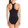 UNOW Women Pro Training Racerback Slimming One Piece Swimsuit (Black, XS)