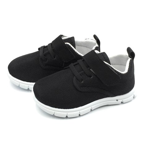 Bless Children Baby Toddlers Boy's Girl's Breathable Fashion Sneakers Walking Running Shoes,Black1203.Size 4