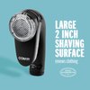 Conair Fabric Shaver and Lint Remover, Rechargeable Portable Fabric Shaver, Black