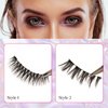 Magnetic Eyelashes NO Glue Magnetic Eyelashes Natural Look False Eyelash without Eyeliner Reusable Fake Eyelashes with Applicator Upgrade Eyelashes Kit (Mixed)