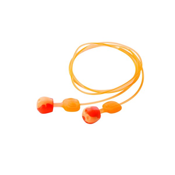 Howard Leight by Honeywell TrustFit Pod Push-In Corded Reusable Foam Earplugs, 100 Pairs Per Box (TRUSTFITPOD-30)
