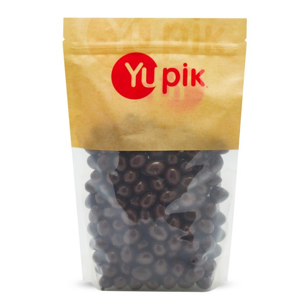 Yupik 45% Dark Chocolate & Coconut Coated Almonds, 2.2 lb, Gluten-Free, Kosher, Whole Roasted Nuts, Crunchy Almonds Dipped in Chocolate and Coconut Coating, Chocolate Candy, Sweet Snacks