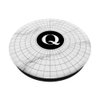 Cell Phone Pop Out Holder,White and Black Spiderweb Letter Q PopSockets Grip and Stand for Phones and Tablets