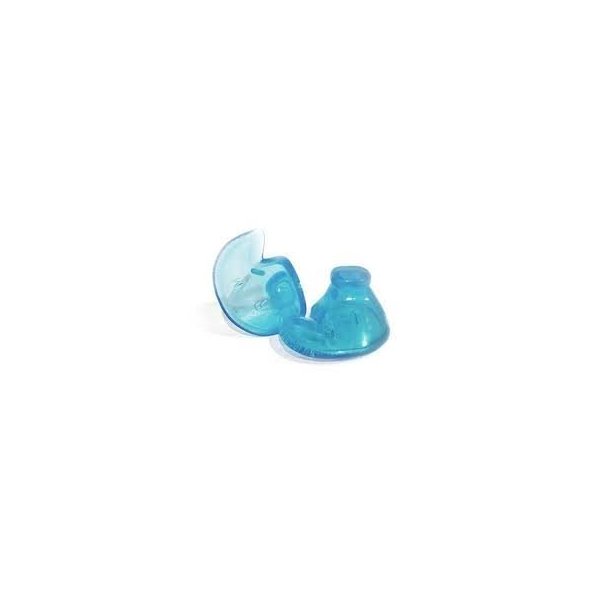 Medical Grade Doc's Pro Ear Plugs - Blue - Non Vented - Size X-Small