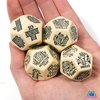 DND Generator Dice Set Random Encounter Dungeon Monster Treasure Trap Dungeons and Dragons DM Game Aide (Bone)