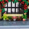 NWFashion Miniature Potted Plants 1:12 Scale Doll House Accessories Tiny Bonsai Model Mini Flowerpot Fake Succulent (30)