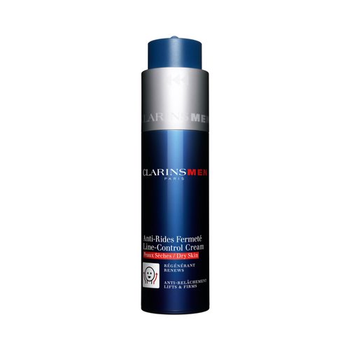 CLARINSMEN Line-Control Cream | Anti-Aging Moisturizer For Men | Visibly Firms and Tightens Sagging Skin Around Chin | Visibly Smoothes Deep Lines and Wrinkles | Dry Skin Type