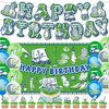 31Pcs Golf Birthday Party Decorations Include Happy Birthday Banner-Balloons-Cupcake and Cake Topper-Backdrop for Kids Birthday Party Supplies
