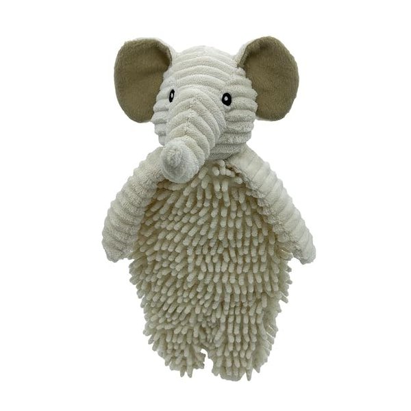 Pet Lou Natural Floppy Elephant, 13-inch Height, Super Soft, Animal Plush Toys