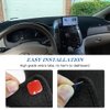 Black Dashboard Cover Dash Mat Compatible with Toyota Camry 2007 2008 2009 2010 2011Dashboard Cover Carpet