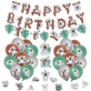 JOPARY Koala Birthday Party Decorations Koala Party Supplies with Koala Balloon,Koala Birthday Banner,Garland,Door Hanging and Stickes for Koala Animal Theme Birthday Party Baby Shower Decorations