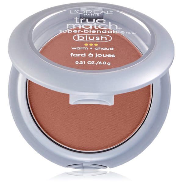 L'Oréal Paris True Match Super-Blendable Blush, Barely Blushing, 0.21 oz.