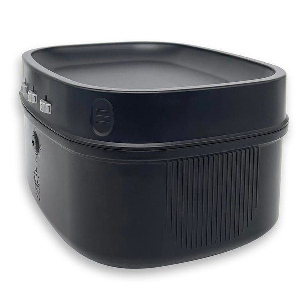 Stash Monkey Locking Airtight Storage Container with Organizer, Tray, and Rack to Secure Items in the Home