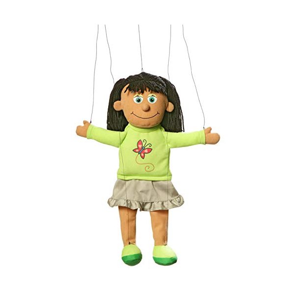Jasmine Hispanic Girl Marionette String Puppet