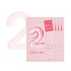 numbuzin No.2 Water Collagen 65% Voluming Sheet Mask 4ea | Peptide, Pudding Texture, Niacinamide, Firming Supple Skin, Face Mask Pack | Korean Skin Care, 4ea/box